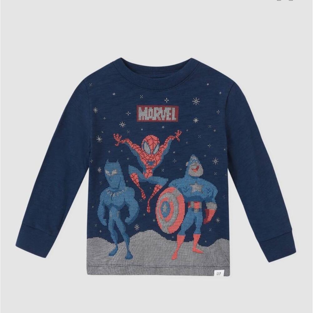 babyGap | Marvel Winter Graphic Tee, 4 - NWT